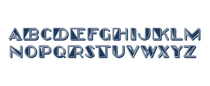 Triangle Regular Lowercase