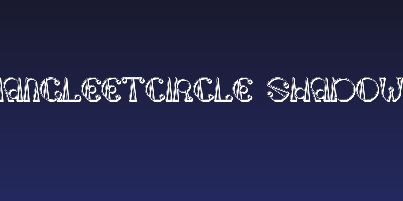 TriangleETcircle Shadowed Social Header
