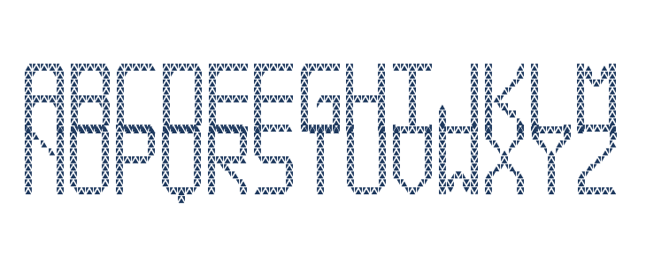 Triangled tfb Lowercase