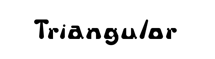 Triangulor  नि: शुल्क फ़ॉन्ट्स डाउनलोड