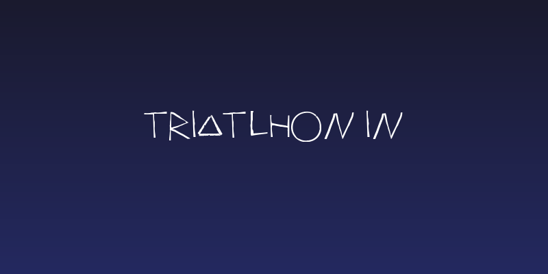 Triatlhon In Social Header
