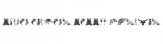 Tribal Animals Tattoo Designs  Fuentes Gratis Descargar