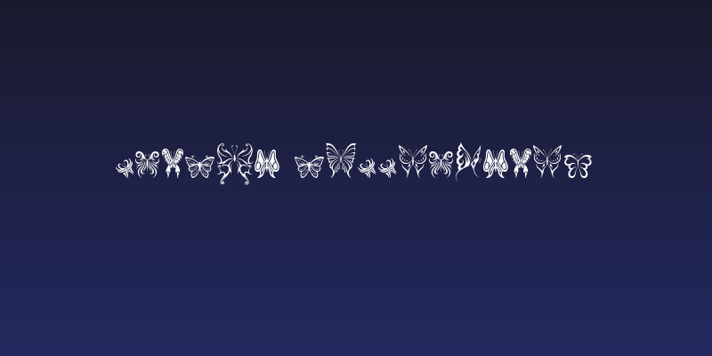 Tribal Butterflies Social Header