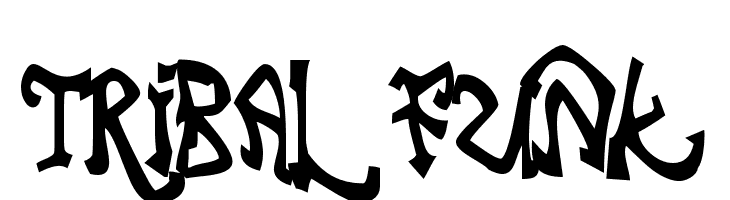 Tribal Funk Font
