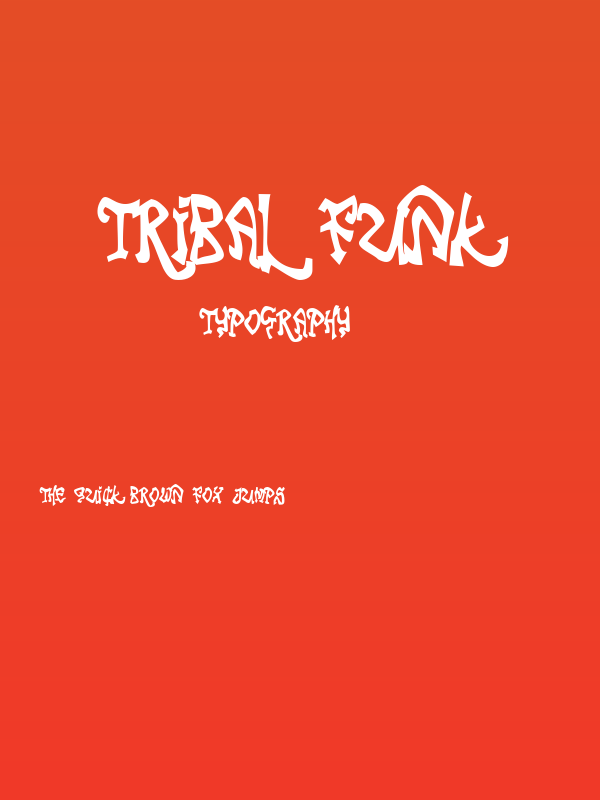 Tribal Funk Poster