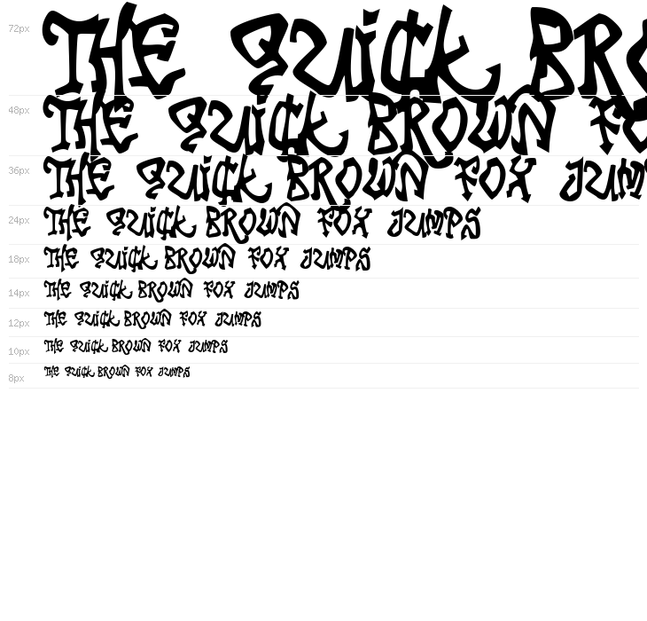 Tribal Funk Waterfall