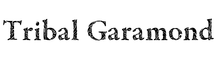 Tribal Garamond Fonte