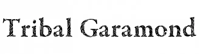 Tribal Garamond  フリーフォントのダウンロード