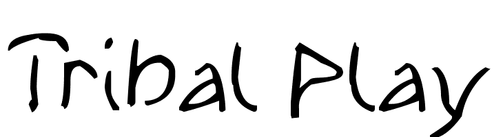 Tribal Play  Frei Schriftart Herunterladen