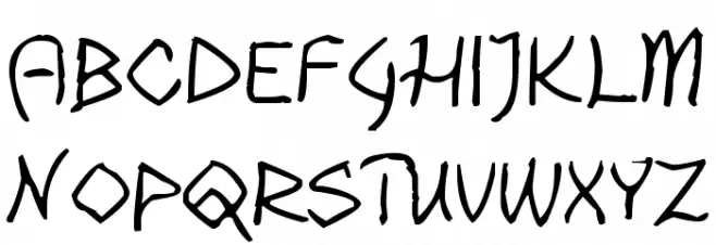 Tribal Play Schriftart Groß