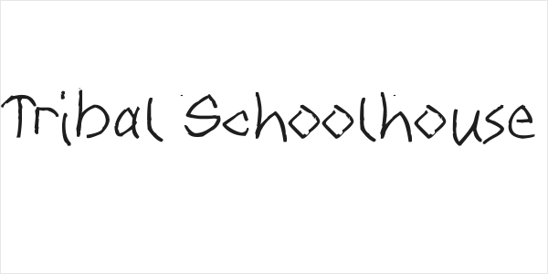 Tribal Schoolhouse Logo