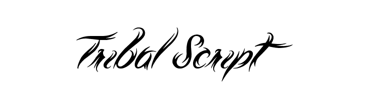 Tribal Script Font