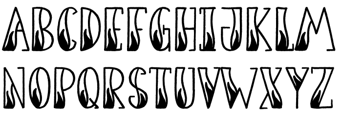 Tribal Spirit Font LOWERCASE