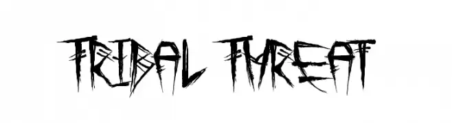 Tribal Threat  Fuentes Gratis Descargar