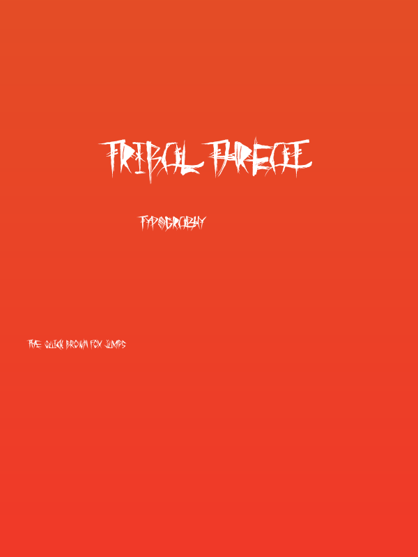 Tribal Threat Poster