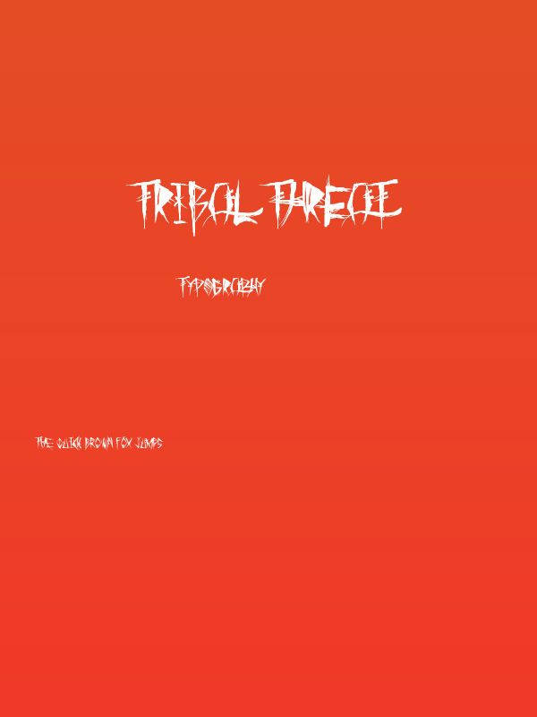Tribal Threat Poster