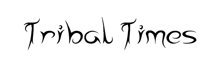 Tribal Times  नि: शुल्क फ़ॉन्ट्स डाउनलोड