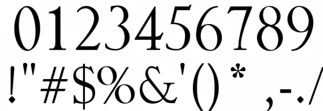 Tribal Times Font OTHER CHARS