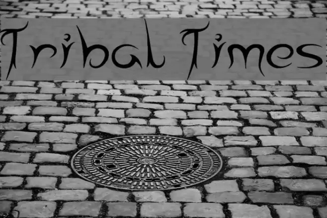 Tribal Times Font examples