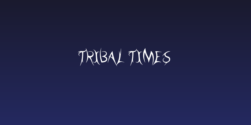 Tribal Times Social Header