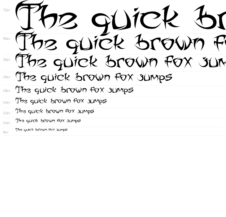 Tribal Two Waterfall