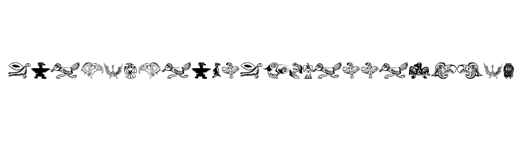 TribalBirdsTheMissingGap  Скачать бесплатные шрифты