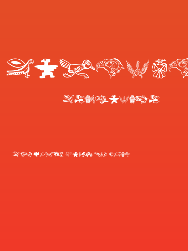 TribalBirdsTheMissingGap Poster