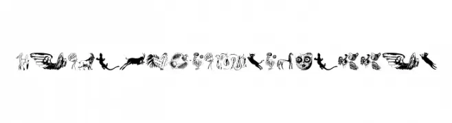 TribalDesignsQuattro  フリーフォントのダウンロード