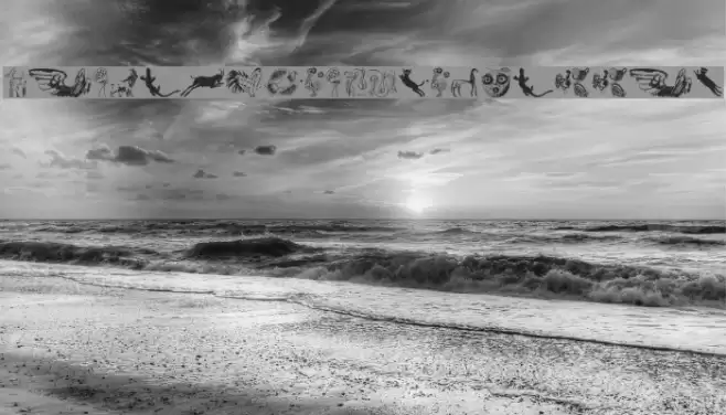 TribalDesignsQuattro Font examples