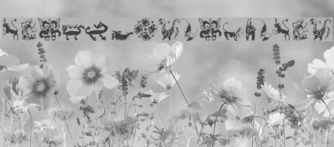 TribalDesigns_Tre Font examples