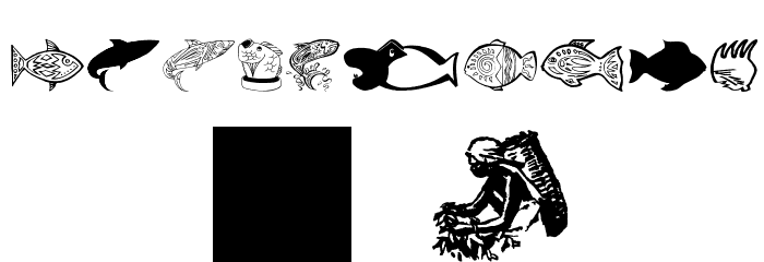 TribalFigTwo Font OTHER CHARS