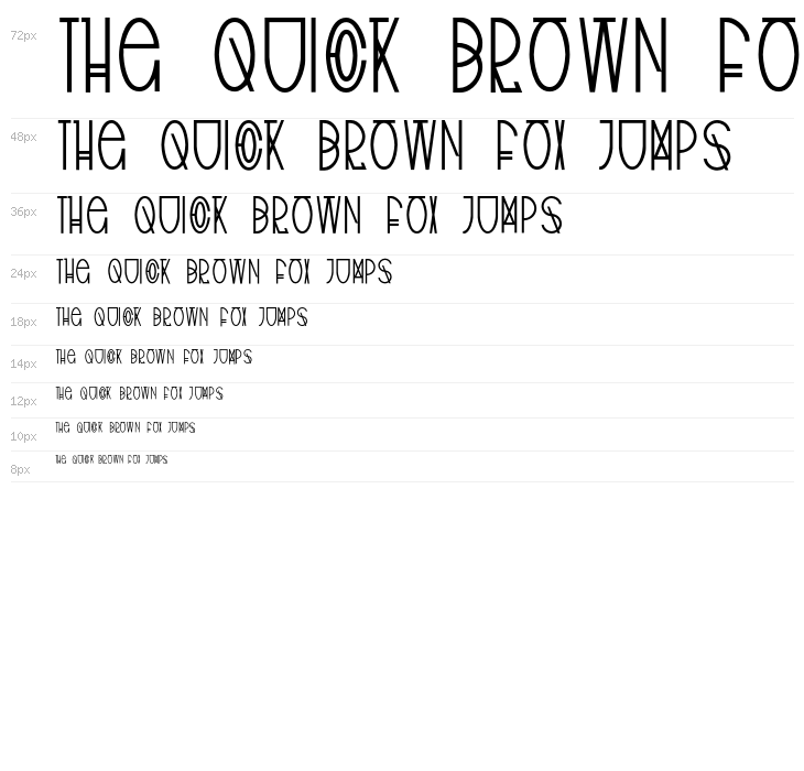 TribalType-Regular Waterfall