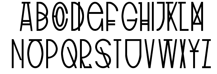 TribalType-Regular Font LOWERCASE