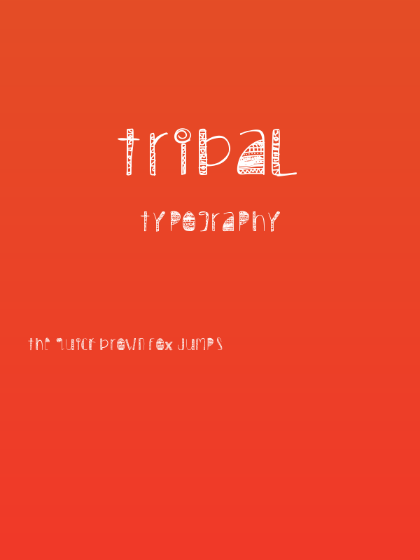 Tribal Poster