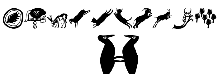 TribalisM-K Font OTHER CHARS
