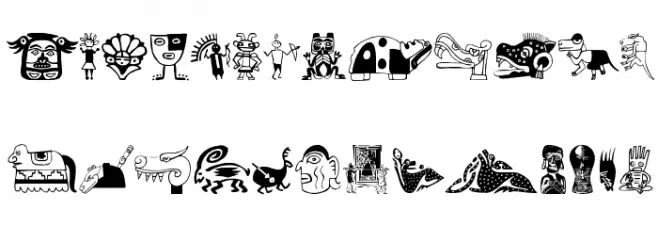 TribalisticaFigures Fuentes MAYÚSCULAS