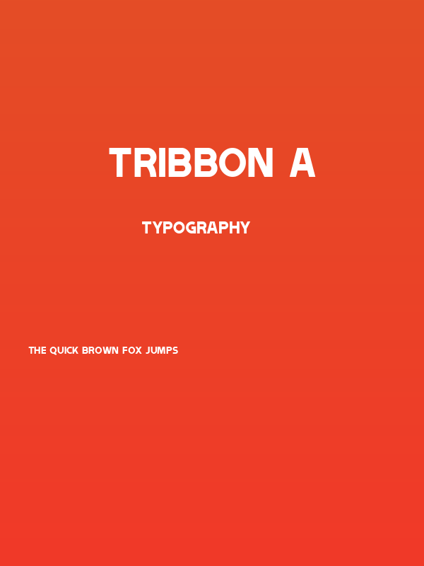 Tribbon A Poster