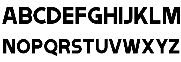 Tribbon A Font LOWERCASE
