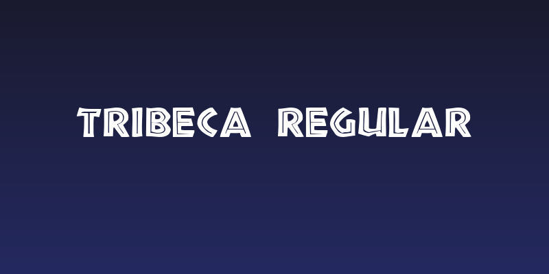 Tribeca Regular Social Header