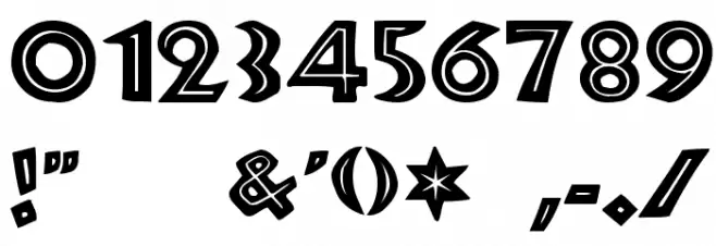 Tribeca Font OTHER CHARS