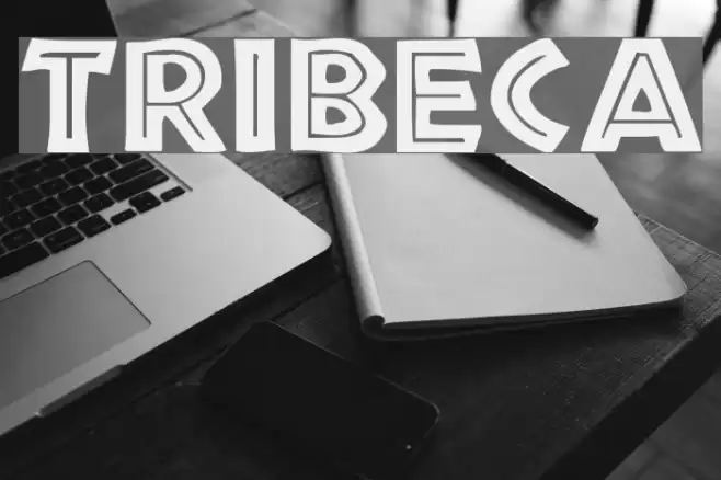 Tribeca Font examples