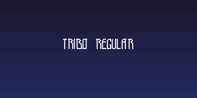 Tribo Regular Social Header