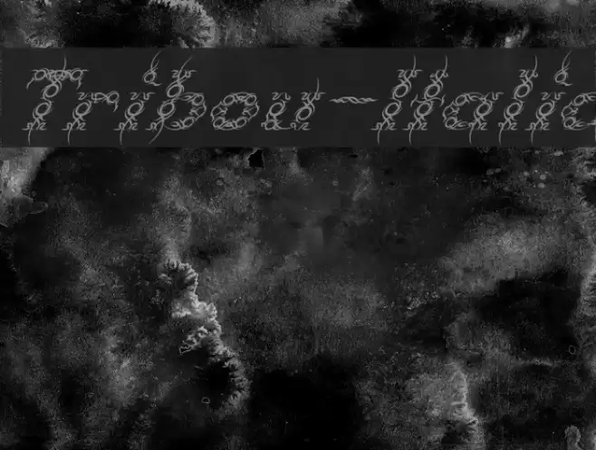 Tribou-Italic Font examples