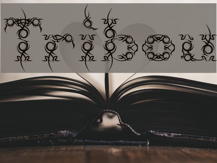 Tribou Font examples