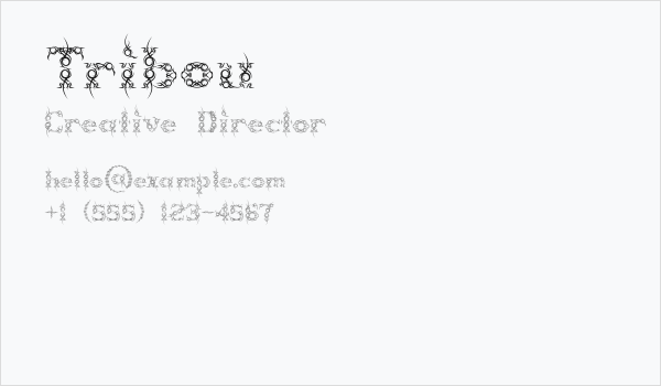 Tribou Business Card