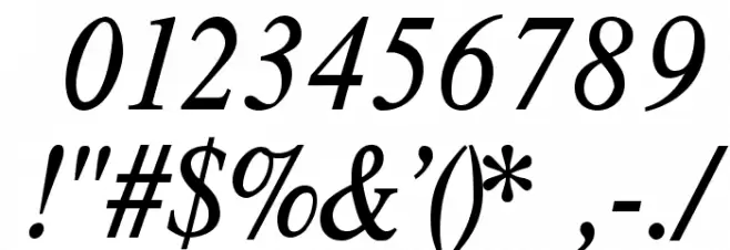 TribunADFStd-CondItalic Schriftart Anderer Schreiben