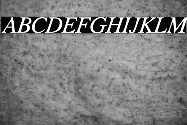 TribunADFStd-Italic Font examples