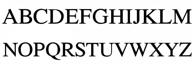TribunADFStd-Regular Schriftart Groß