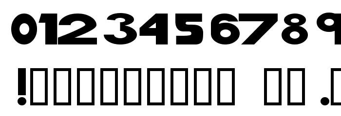 Tribute to Nova Font OTHER CHARS