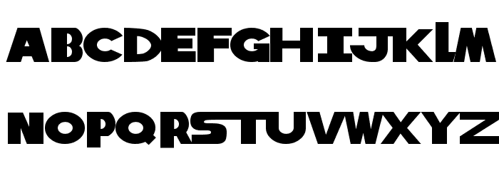 Tribute to Nova Font LOWERCASE